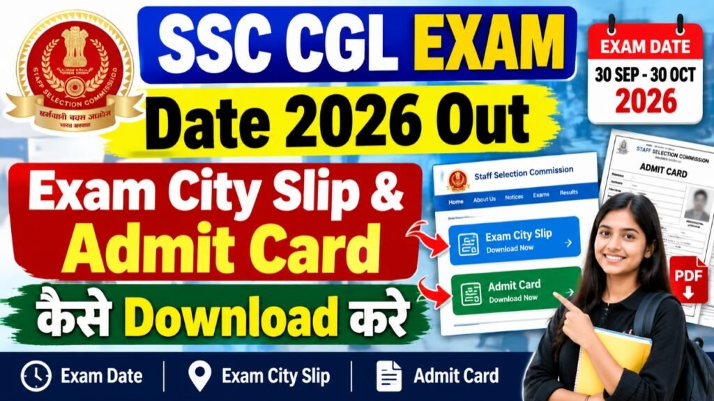 SSC CGL Admit Card 2026